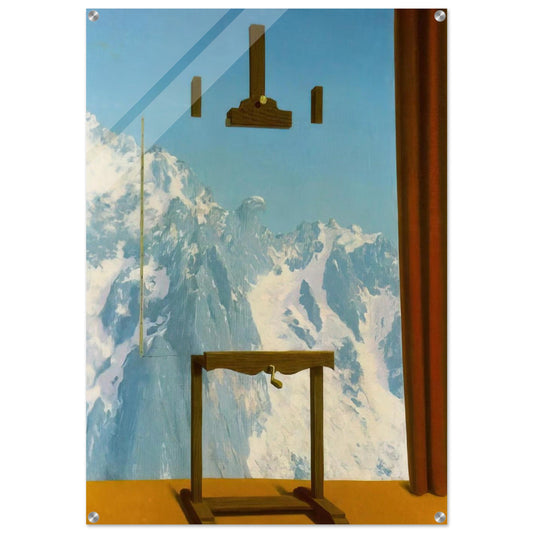 CALL OF PEAKS 1943 - Rene Magritte Acrylic Print - 70x100 cm / 28x40″ inches