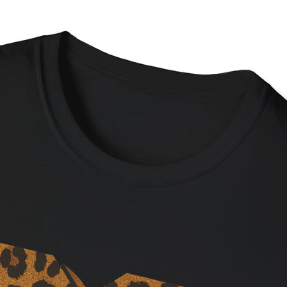 Vintage MTV Cheetah Print Graphic T-Shirt Retro Music Television 80s 90s Throwback Band Tee Unisex Animal Print Rock Shirt