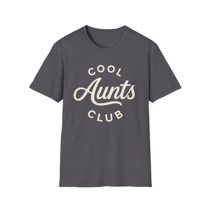 Cool Aunts Club Maglietta, Maglietta Regalo Idee Zia Divertente, Graphic Tee Zia Migliore di Sempre, Carina Maglietta Matching Famiglia Sassy Zia