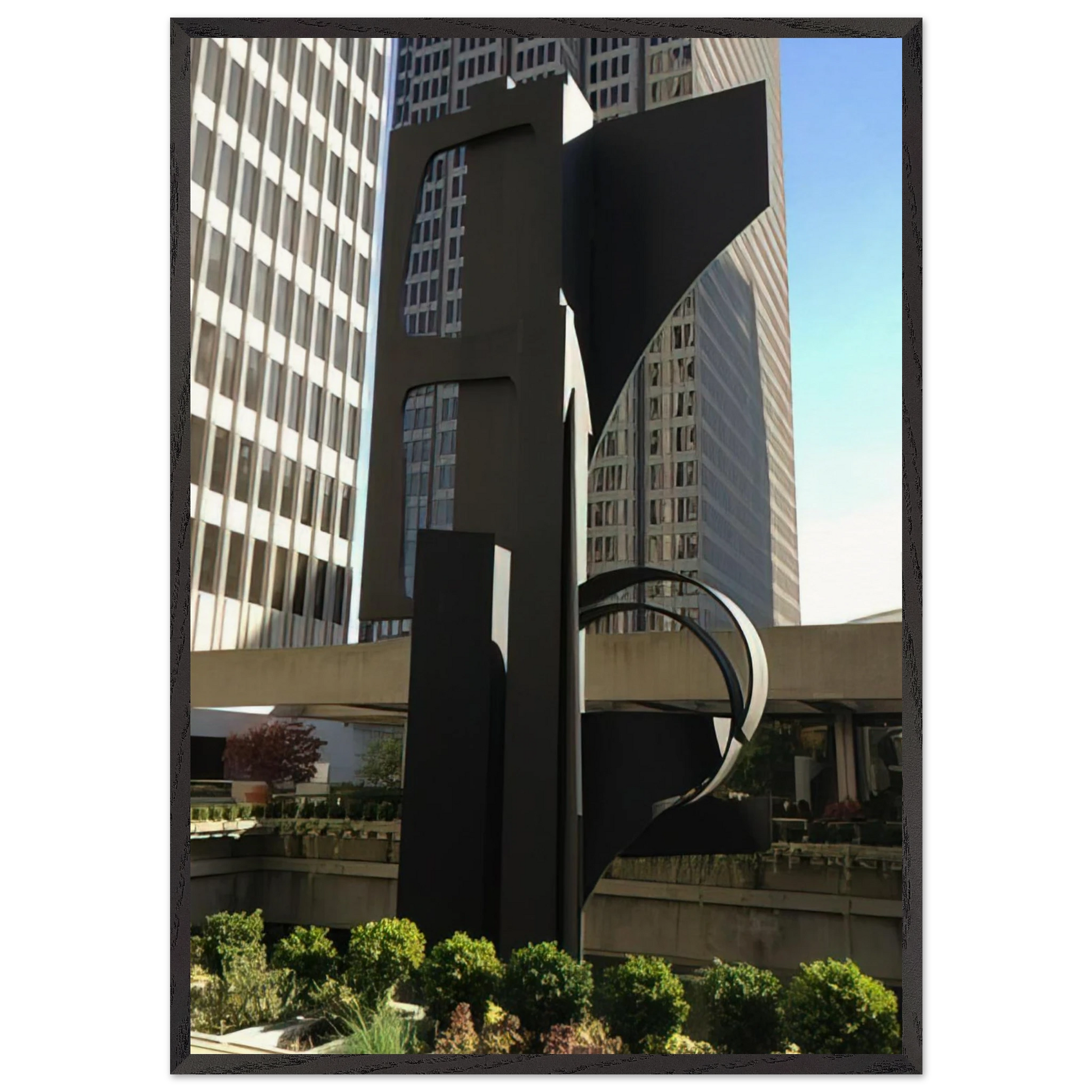 SKY TREE 1977 - Louise Nevelson Framed Art Print – Black Wooden Frame - Default Title - -Framed Art Print