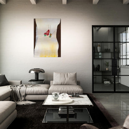 Chill Factor, 1973- - Helen Frankenthaler Brushed Aluminum Print - 70x100 cm / 28x40 inches | Helen Frankenthaler Aluminum Print | Helen Frankenthaler Prints