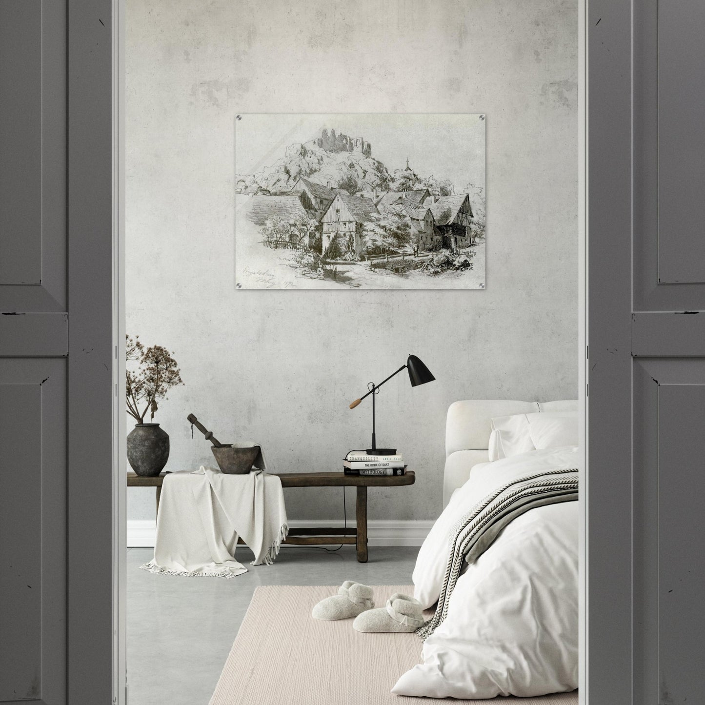 Engelsburg - John Singer Sargent Acrylic Print - 70x100 cm / 28x40″ inches