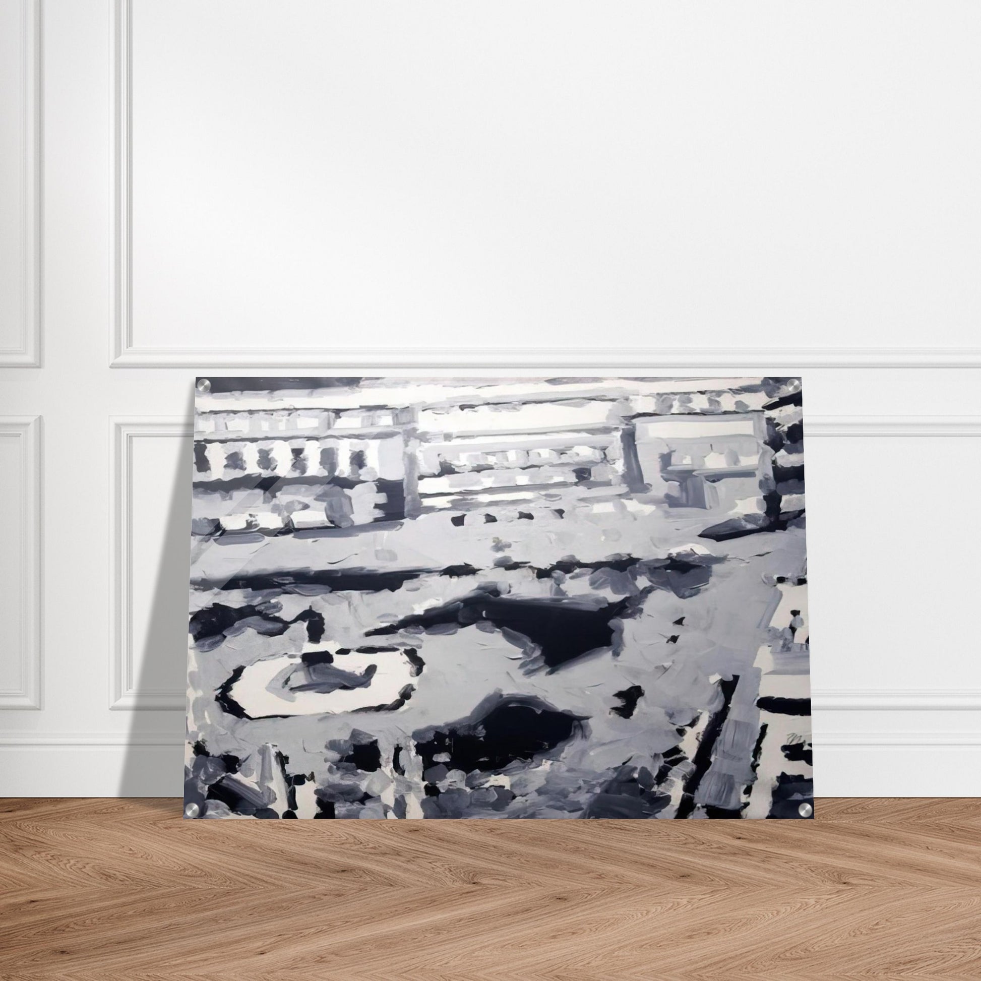 TOWNSCAPE M6 1968 - Gerhard Richter Acrylic Print - 70x100 cm / 28x40″ inches