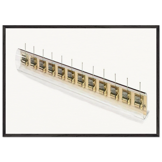 Extended Lullaby - Neo-Dada - John Cage Framed Art Print – Black Wooden Frame - Default Title - -Framed Art Print