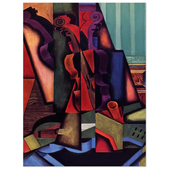 Juan Gris - VIOLIN AND GUITAR 1913  75x100 cm / 30x40inches Fine Art Poster