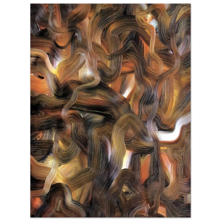 Gerhard Richter - RED BLUE YELLOW  75x100 cm / 30x40inches Fine Art Poster