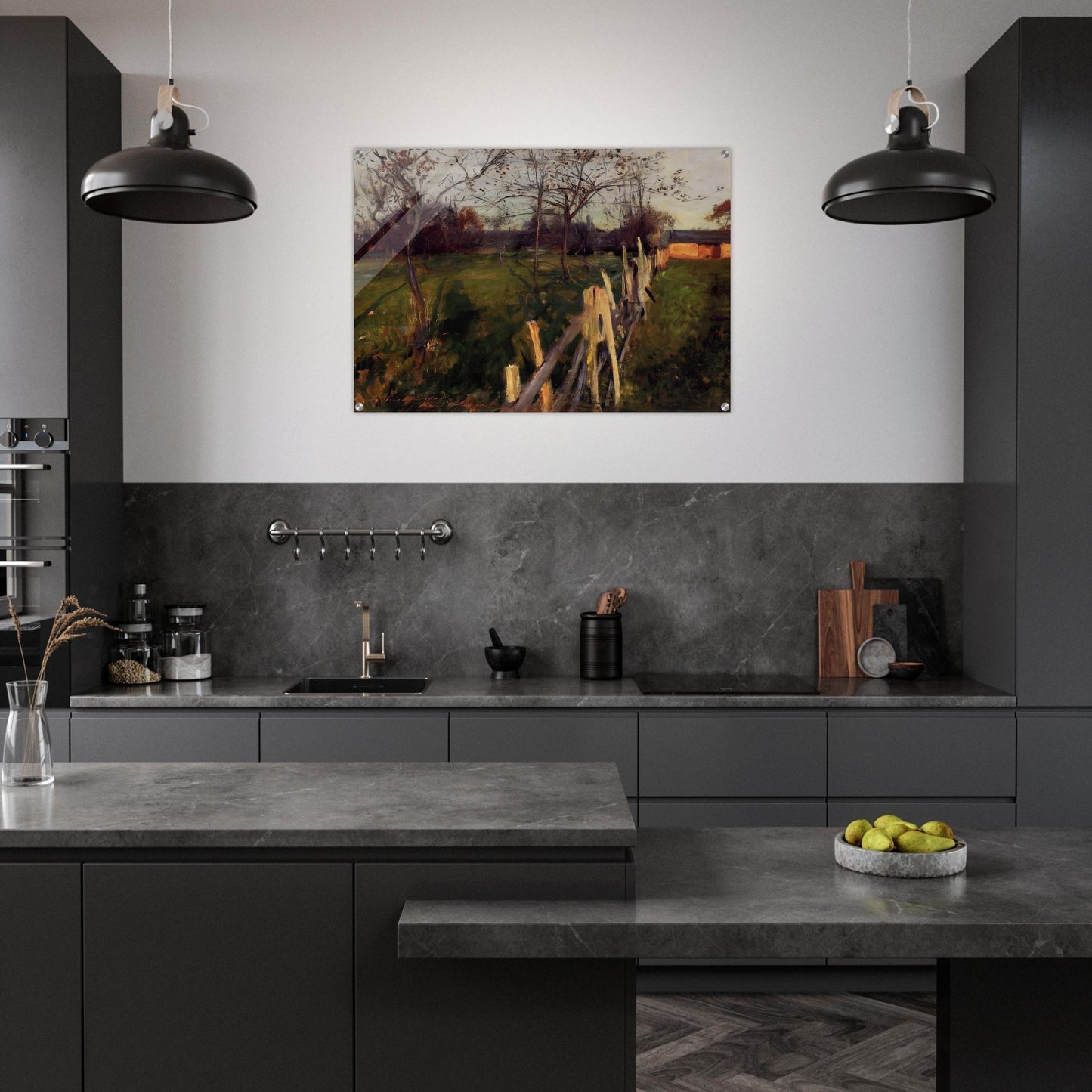 Home Fields - John Singer Sargent Acrylic Print - 70x100 cm / 28x40″ inches