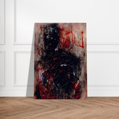 Oui, oui, oui - 1947 - Wols Brushed Aluminum Print - 70x100 cm / 28x40 inches | Wols Aluminum Print | Wols Prints