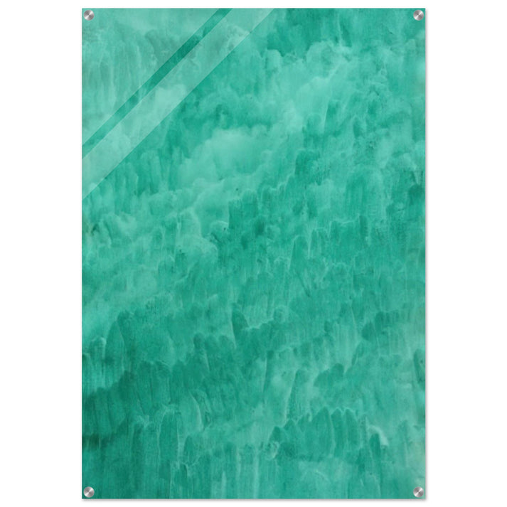 Viridian - Marcia Hafif Acrylic Print - 70x100 cm / 28x40″ inches | Marcia Hafif Wall Art | Marcia Hafif Prints