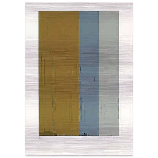 Untitled Lewison 24-5 - Color Field Painting - Brice Marden Brushed Aluminum Print - 70x100 cm / 28x40 inches | Brice Marden Aluminum Print | Brice Marden Prints