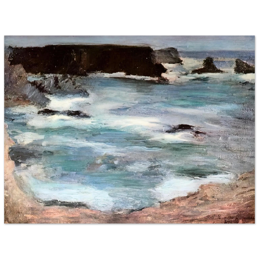 Henri Matisse - ROCHERS A BELLE ILE 1896 0 Fine Art Poster - Default Title