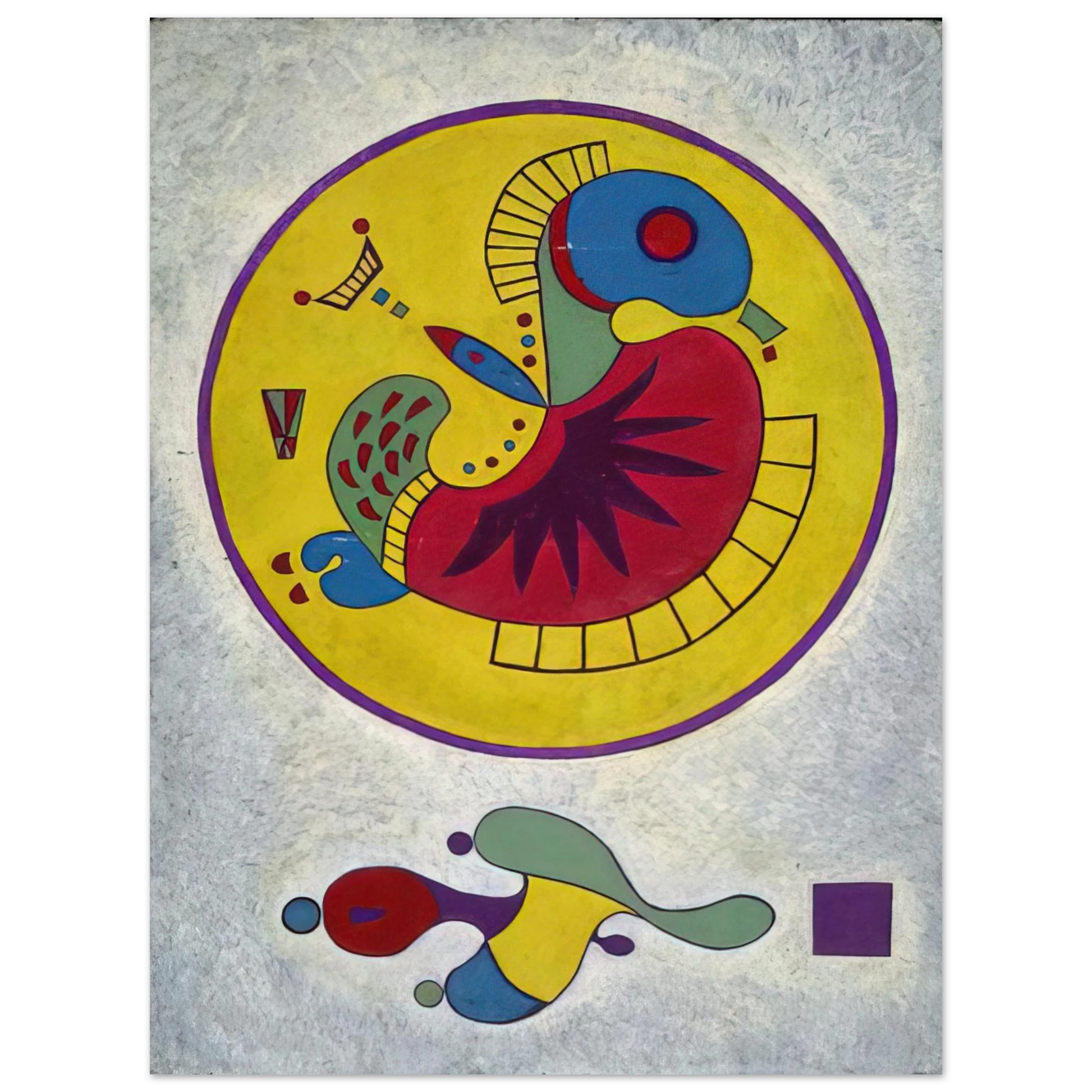 Wassily Kandinsky - UNTITLED 1 Fine Art Poster - Default Title
