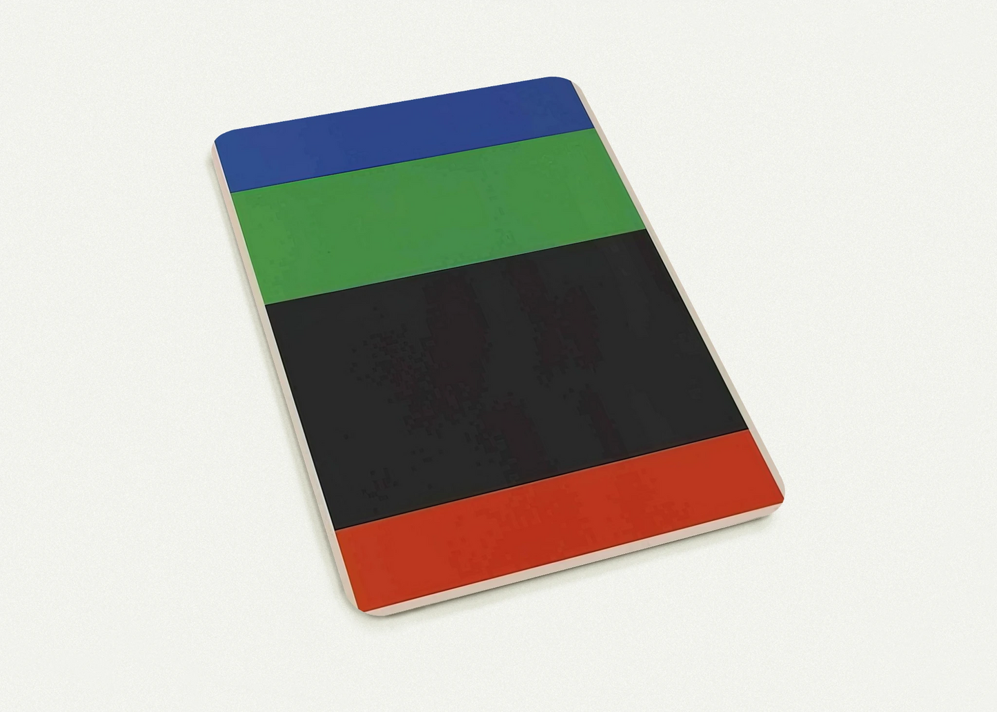 Blue-Green-Black-Red By Ellsworth Kelly Pack of 10 Post Cards | Ellsworth Kelly Post Cards | A6 (10.5 x 14.8 cm) - 4.1 x 5.8 inches