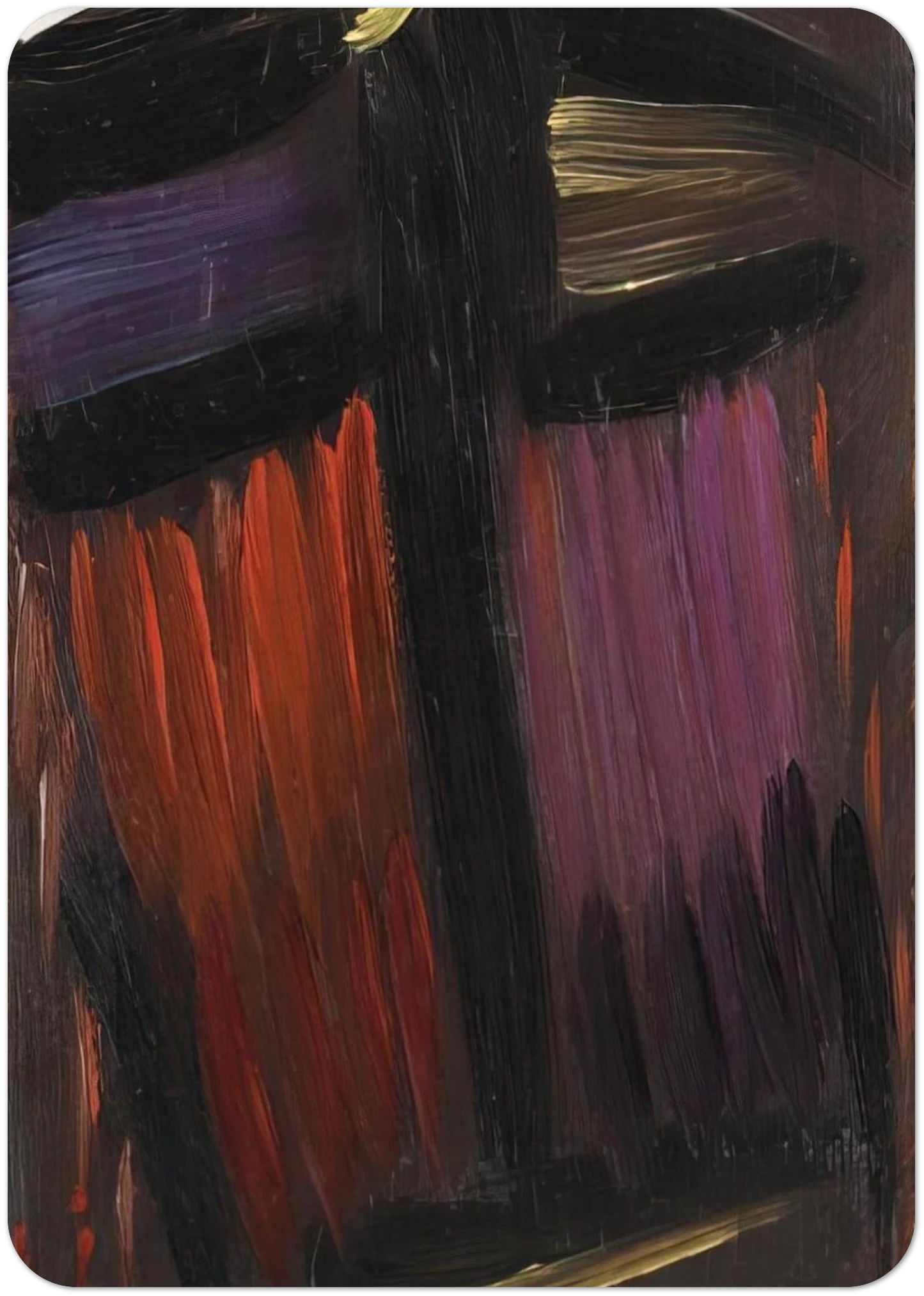 MEDITATION 1936 By Alexej von Jawlensky Pack of 10 Post Cards | Alexej von Jawlensky Post Cards | A6 (10.5 x 14.8 cm) - 4.1 x 5.8 inches