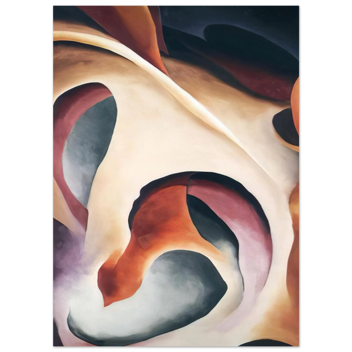 Georgia O'Keeffe - Leaf Motif 2 Fine Art Poster