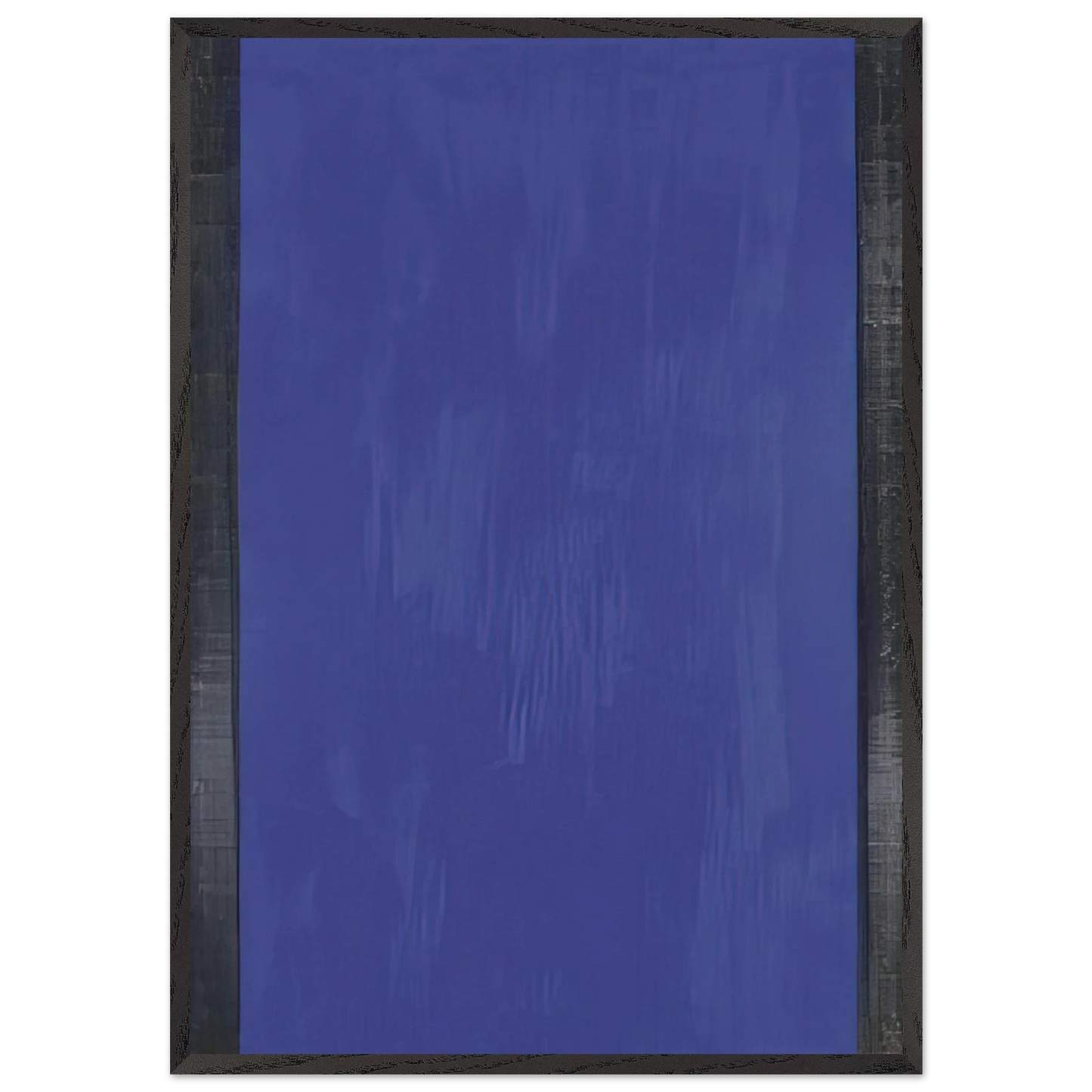 Untitled blue - Color Field Painting - Gunther Forg Framed Art Print – Black Wooden Frame - Default Title - -Framed Art Print