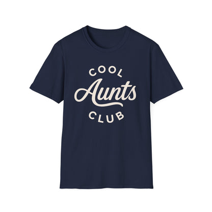 Cool Aunts Club Maglietta, Maglietta Regalo Idee Zia Divertente, Graphic Tee Zia Migliore di Sempre, Carina Maglietta Matching Famiglia Sassy Zia