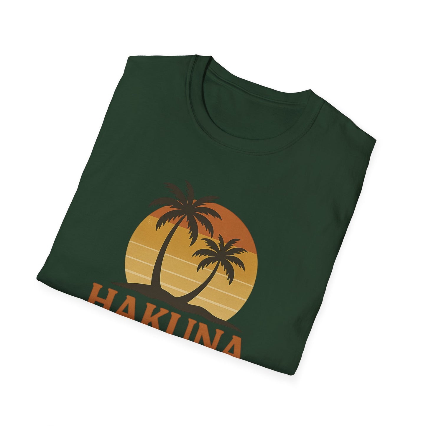 Hakuna Matata Maglietta Grafica Retro, Maglietta Positiva Senza Pensieri, T-Shirt Ispirata agli Anni '90, Top con Citazione di Buonumore, Regalo Unisex