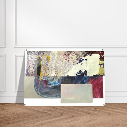 Newly Little - Sam Gilliam Acrylic Print - 70x100 cm / 28x40″ inches | Sam Gilliam Wall Art | Sam Gilliam Prints