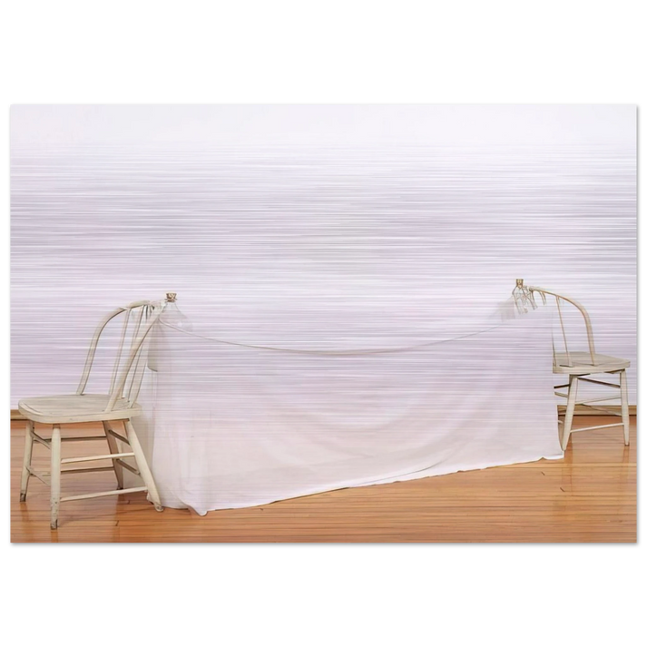 SANT AGNESE VENETIAN 1973 - Robert Rauschenberg Brushed Aluminum Print - 70x100 cm / 28x40 inches | Robert Rauschenberg Aluminum Print | Robert Rauschenberg Prints