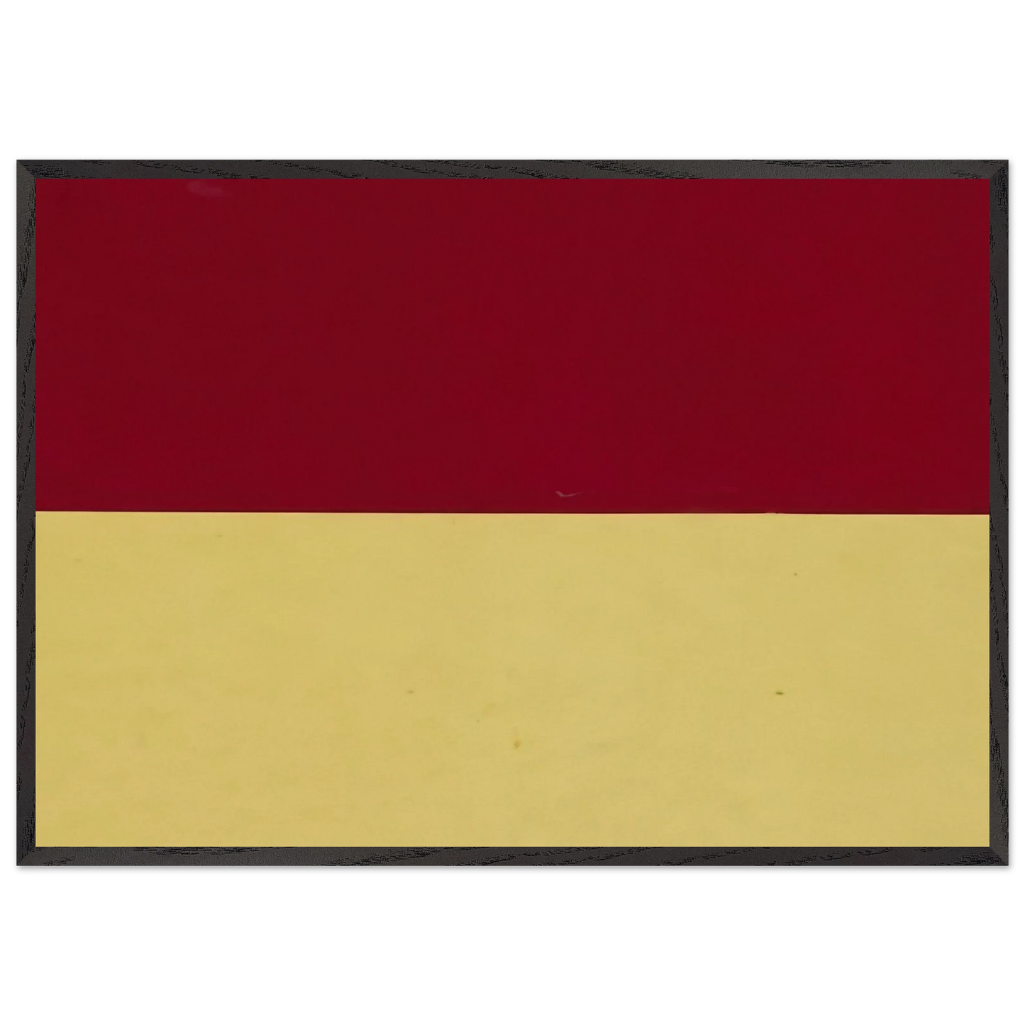 Red and Yellow - Ellsworth Kelly Framed Art Print – Black Wooden Frame - Default Title - -Framed Art Print