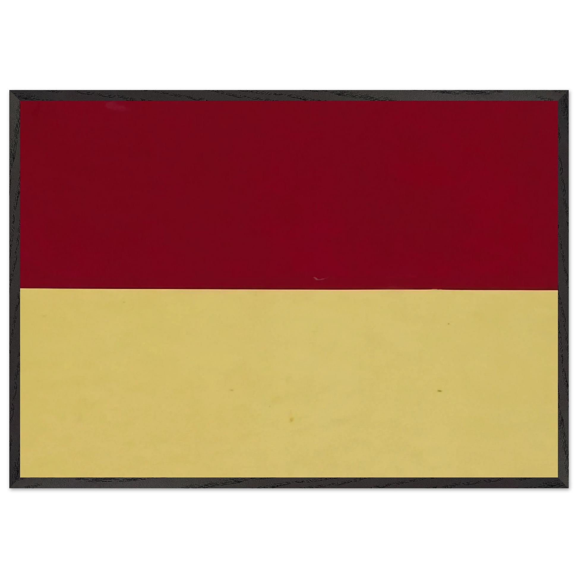 Red and Yellow - Ellsworth Kelly Framed Art Print – Black Wooden Frame - Default Title - -Framed Art Print