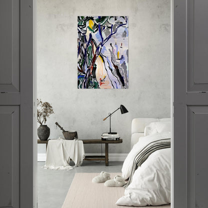 SAILBOATS 1985 - Roy Lichtenstein Brushed Aluminum Print - 70x100 cm / 28x40 inches | Roy Lichtenstein Aluminum Print | Roy Lichtenstein Prints