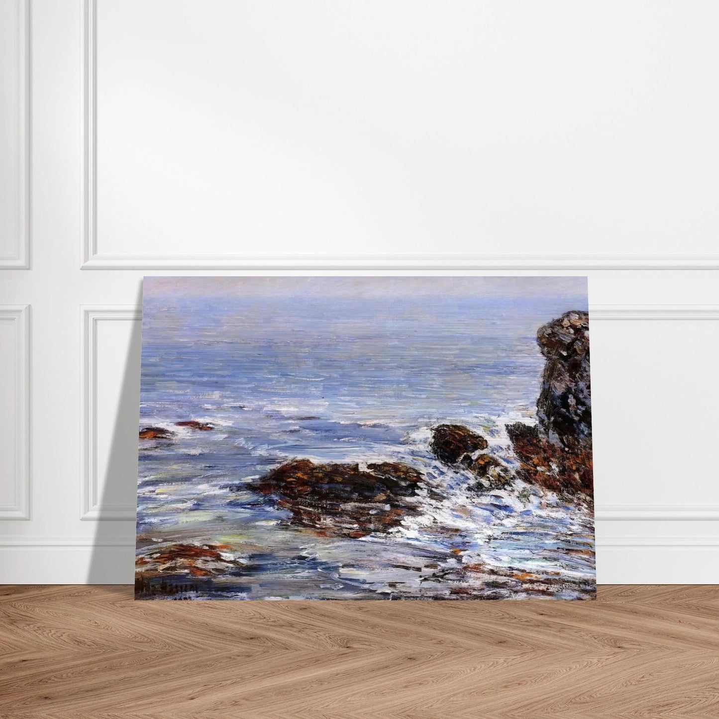 Seascape - Childe Hassam Brushed Aluminum Print - 70x100 cm / 28x40 inches | Childe Hassam Aluminum Print | Childe Hassam Prints