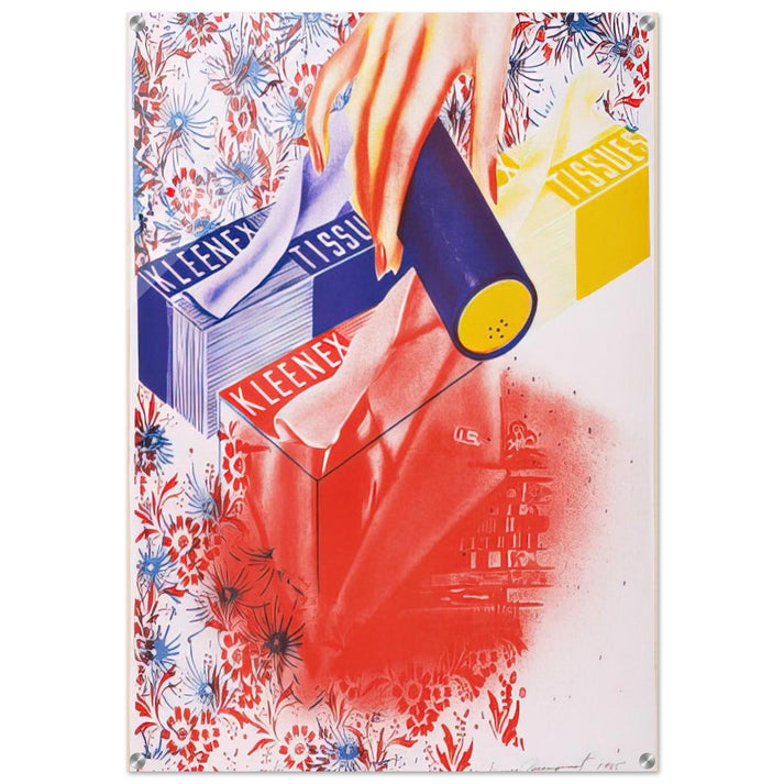 Campaign - James Rosenquist Acrylic Print - 70x100 cm / 28x40″ inches