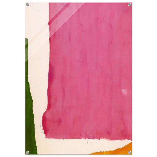 Mauve District - 1966 - Helen Frankenthaler Acrylic Print - 70x100 cm / 28x40″ inches | Helen Frankenthaler Wall Art | Helen Frankenthaler Prints