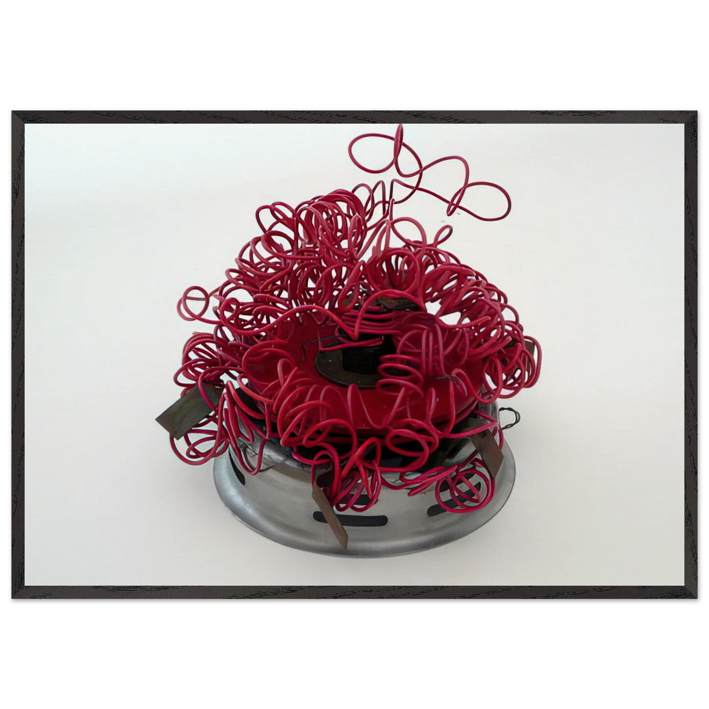 Bichito 8922 - 1989 - Gego 70x100 cm / 28x40 inches Framed Art Print – Black Wooden Frame