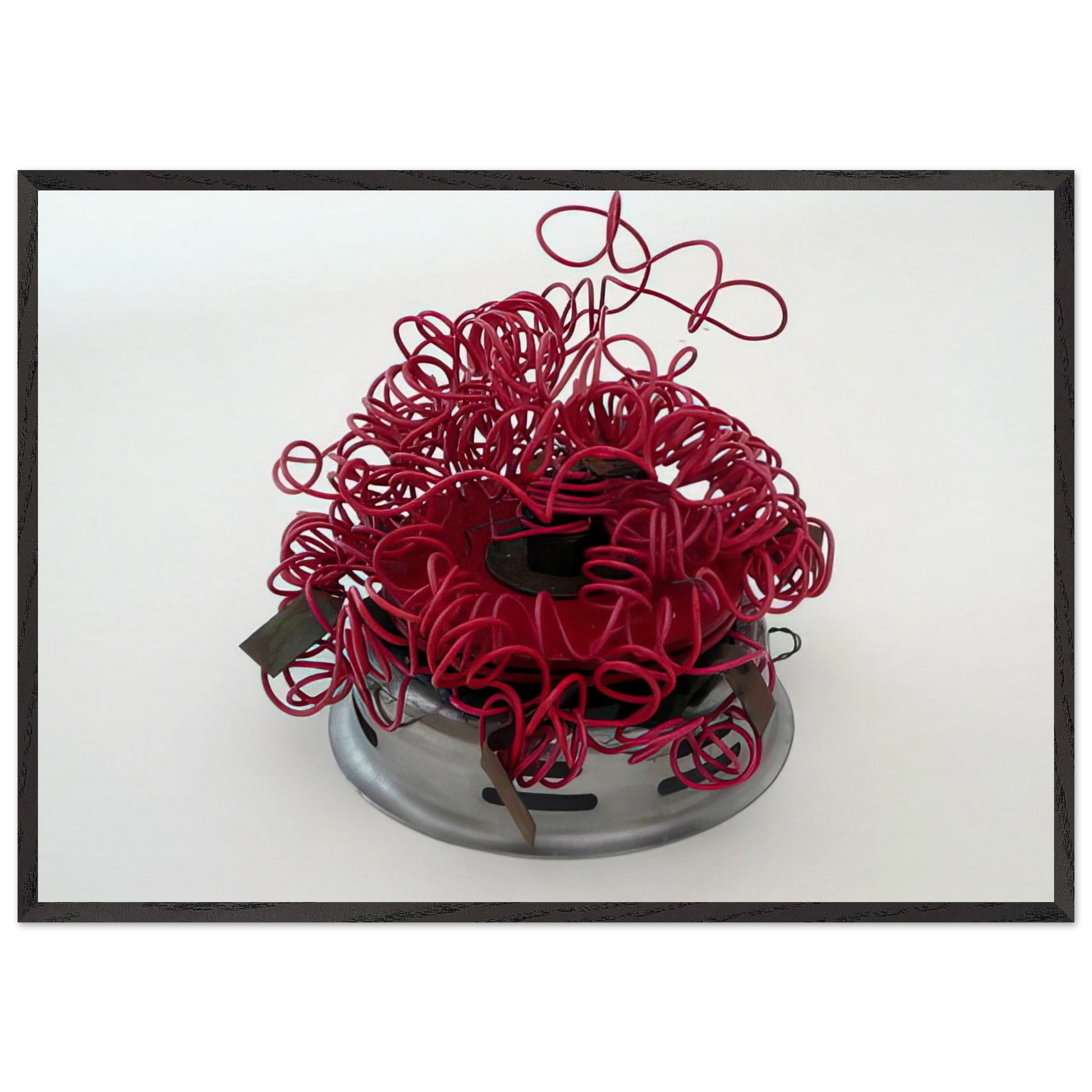 Bichito 8922 - 1989 - Gego 70x100 cm / 28x40 inches Framed Art Print – Black Wooden Frame