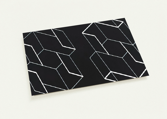 DUO H 1966 By Josef Albers Pack of 10 Post Cards | Josef Albers Post Cards | A6 (10.5 x 14.8 cm) - 4.1 x 5.8 inches