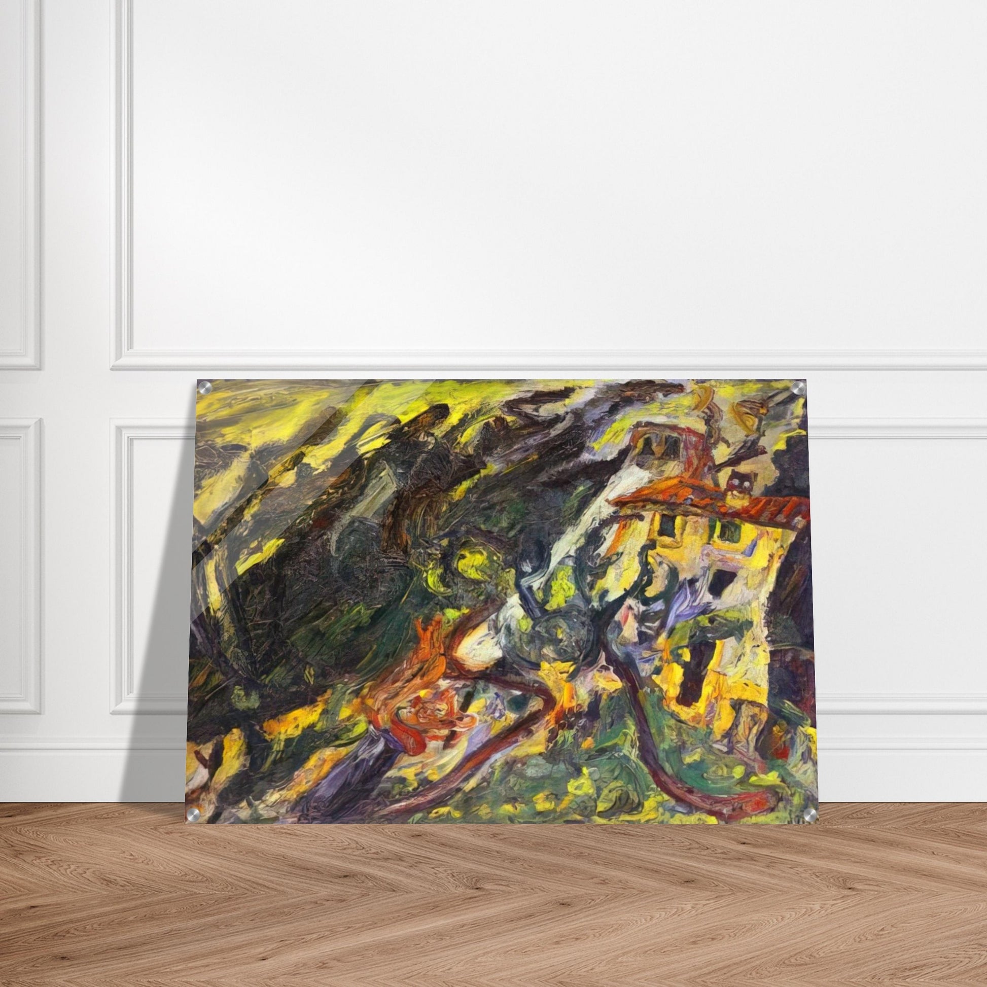 GORGE DE LOUP SUR VENCE - Chaim Soutine Acrylic Print - 70x100 cm / 28x40″ inches | Chaim Soutine Wall Art | Chaim Soutine Prints