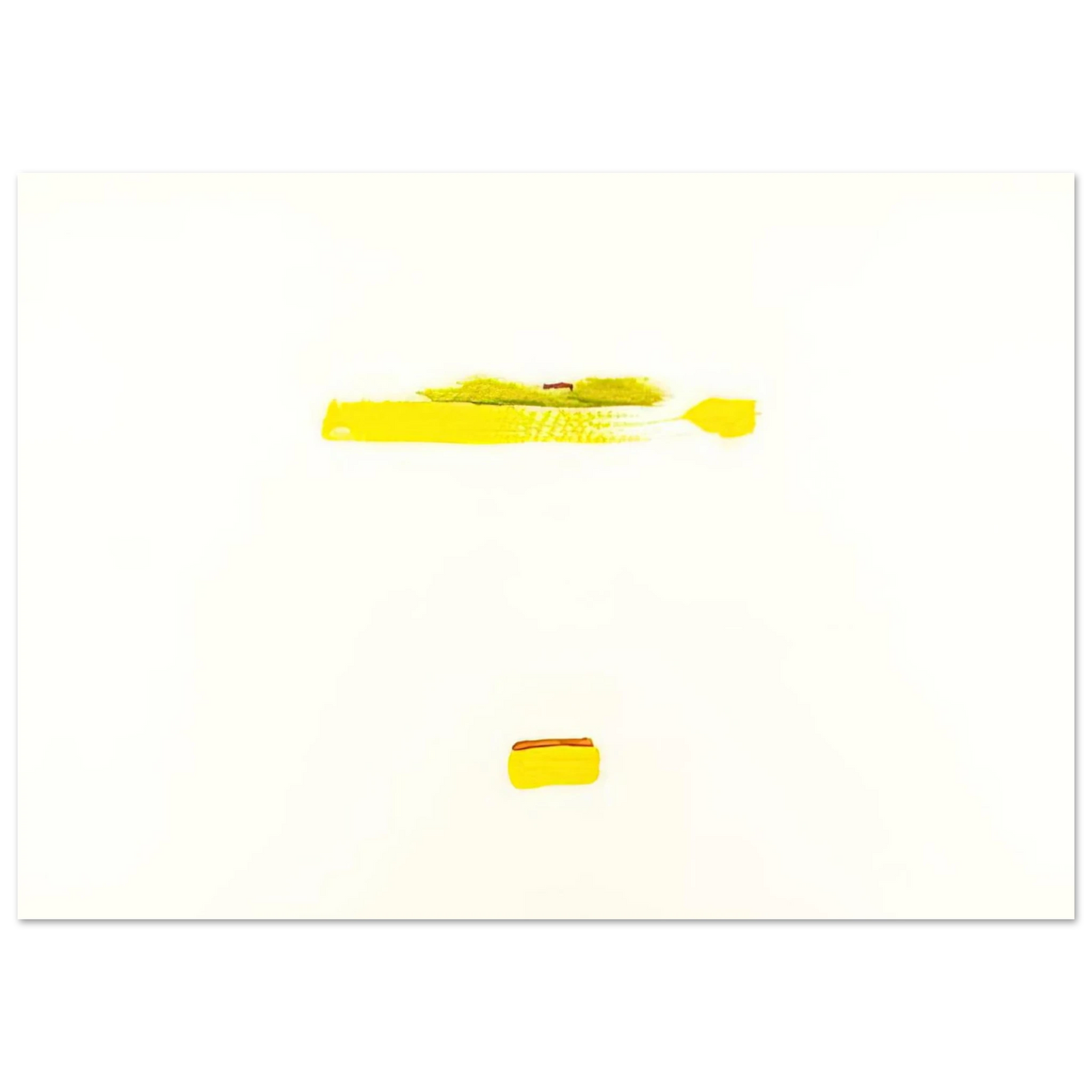 Helen Frankenthaler - New York III - 1972 Wall art - 30x40 cm / 12x16 inches - Premium Wooden Framed Poster With Fine Art Paper - Black frame