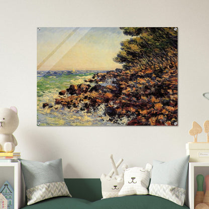 Cap Martin - claude monet Acrylic Print - 70x100 cm / 28x40″ inches