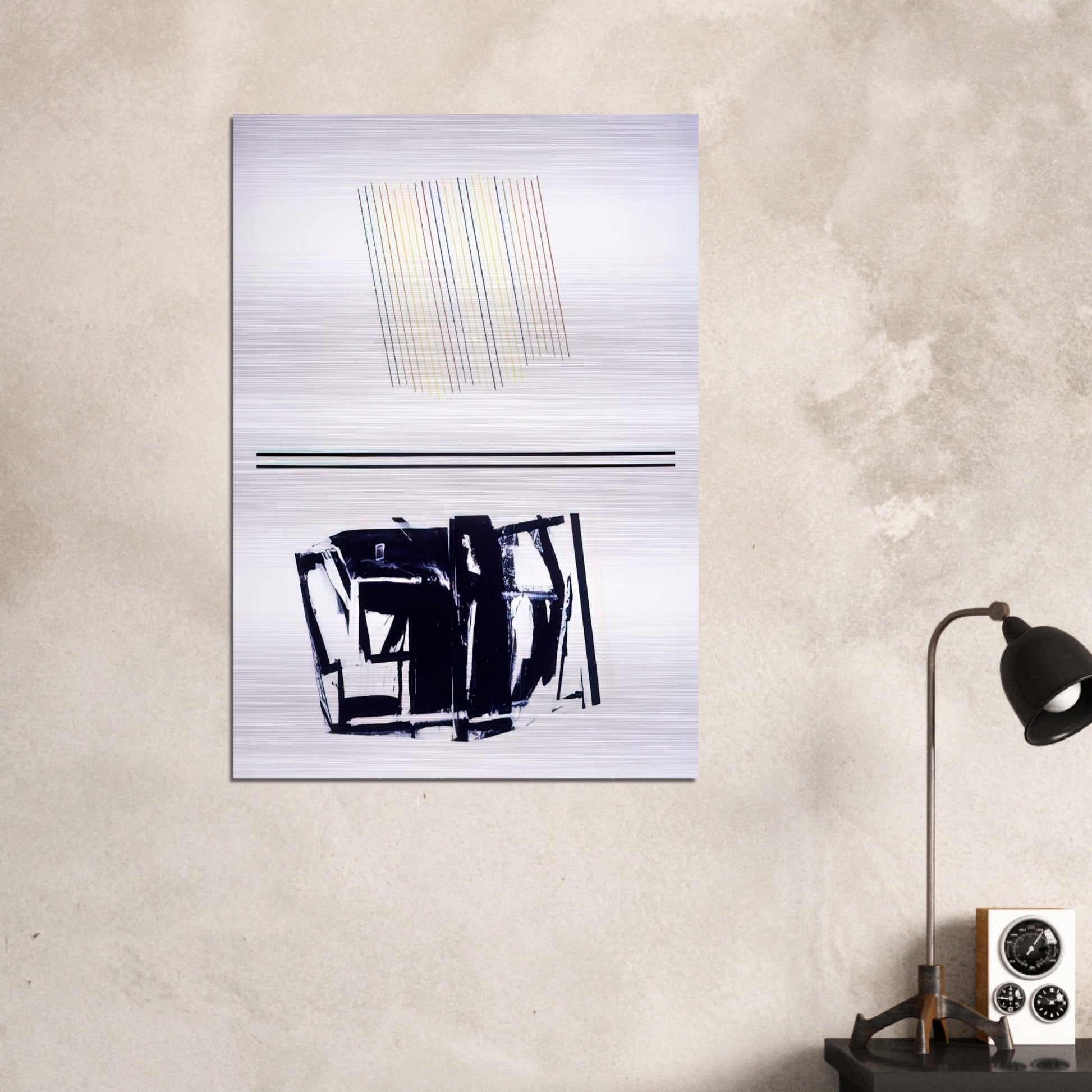 Mother Of All Paintings - 1990 - Ronnie Landfield Brushed Aluminum Print - 70x100 cm / 28x40 inches | Ronnie Landfield Aluminum Print | Ronnie Landfield Prints