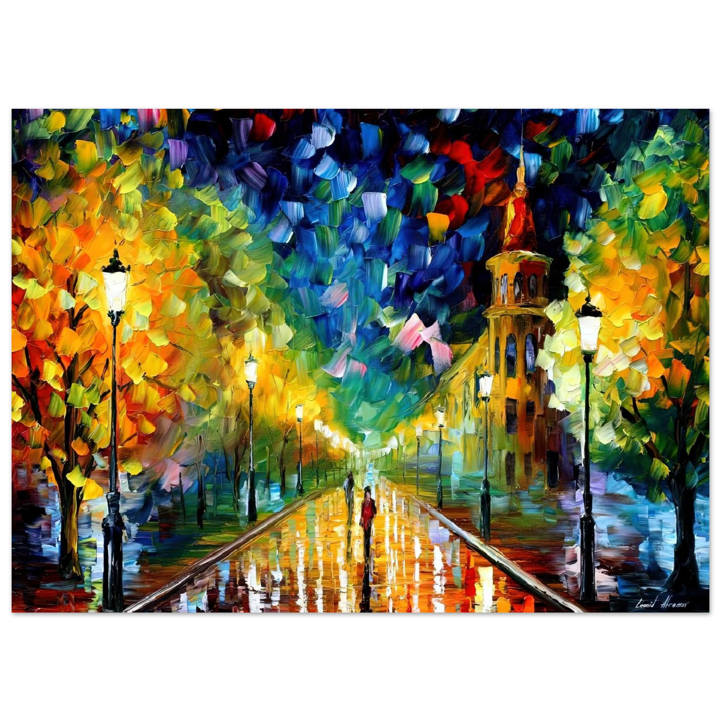 Leonid Afremov - Leonid Afremov Fine Art Poster - 75x100 cm / 30x40 inches