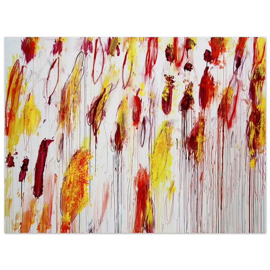 Cy Twombly - Lepanto, Part IV Fine Art Poster - Default Title