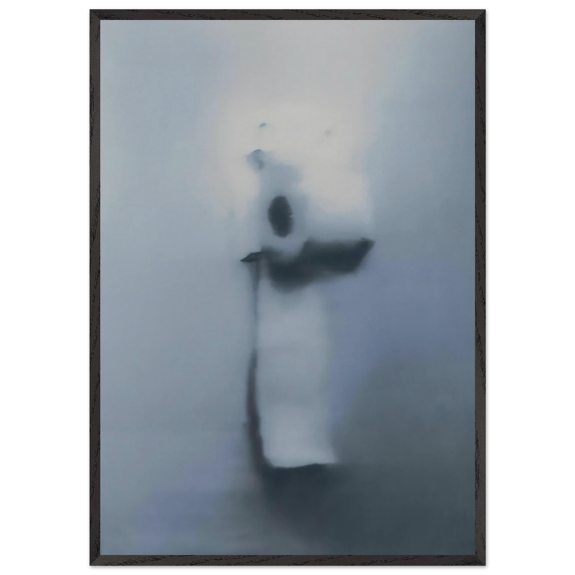 TOILET PAPER - Gerhard Richter Framed Art Print – Black Wooden Frame - Default Title - -Framed Art Print