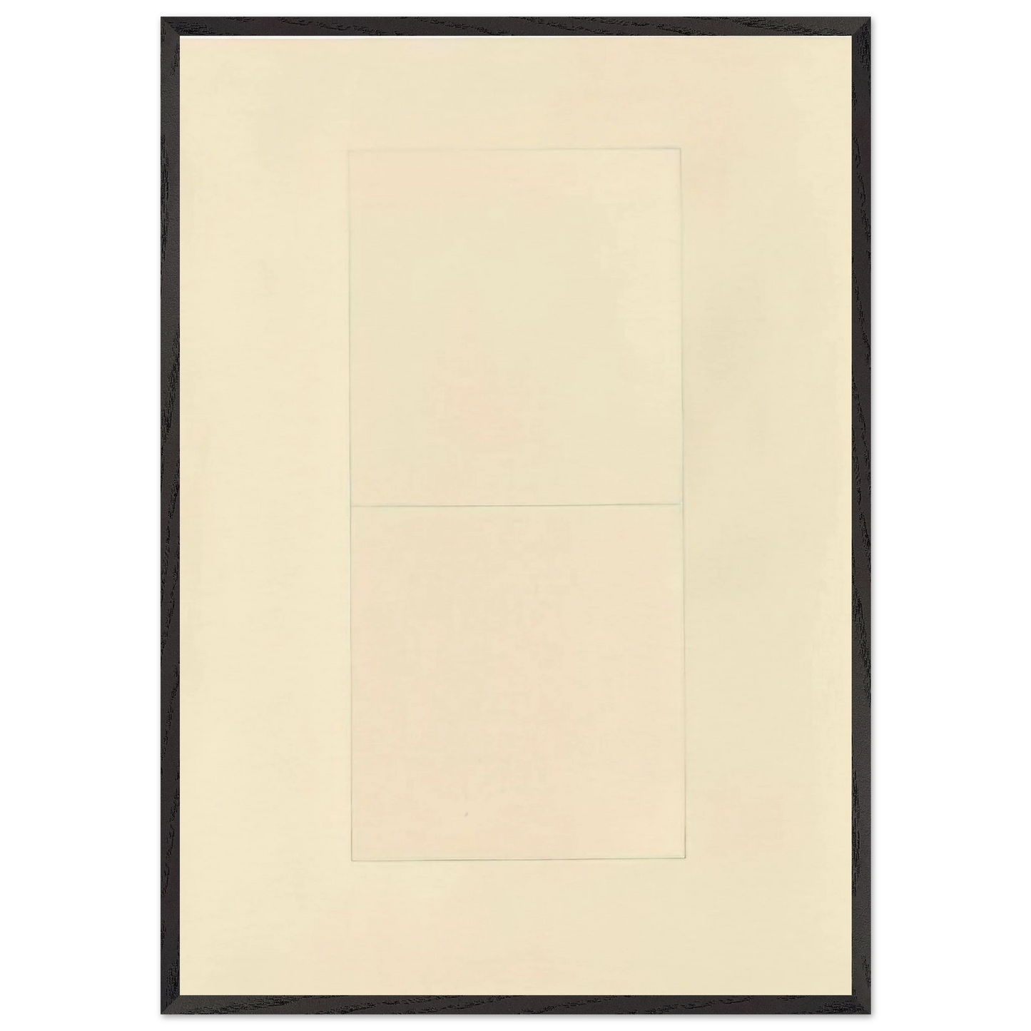 Untitled - 1971 N1 - Brice Marden Framed Art Print – Black Wooden Frame - Default Title - -Framed Art Print