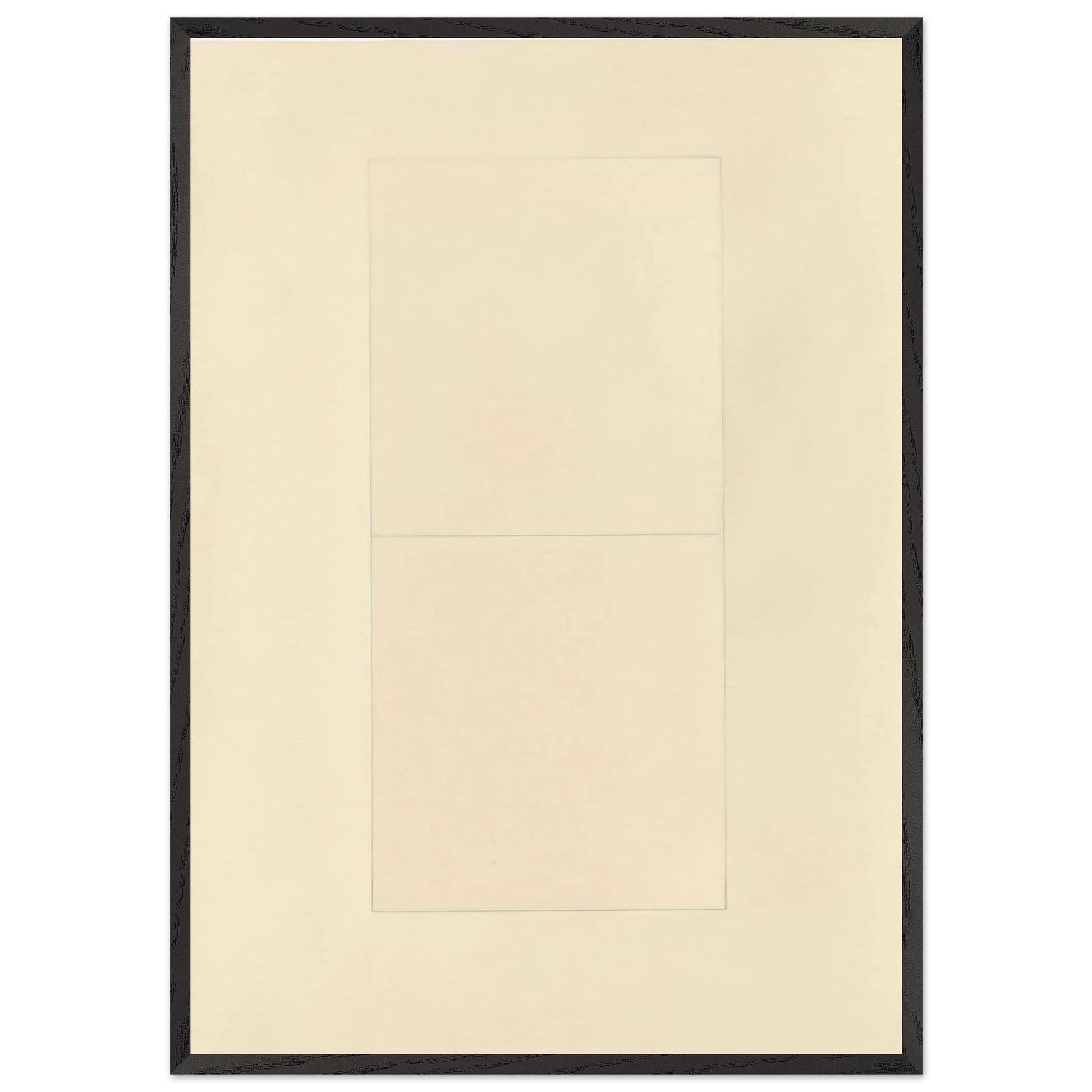 Untitled - 1971 N1 - Brice Marden Framed Art Print – Black Wooden Frame - Default Title - -Framed Art Print