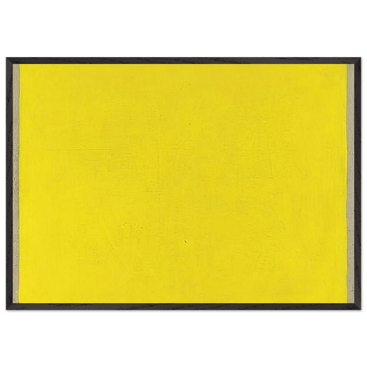 Untitled - 1963 N11 - Mario Schifano Framed Art Print – Black Wooden Frame - Default Title - -Framed Art Print