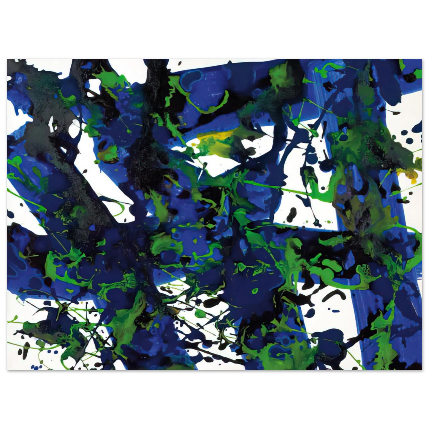 Sam Francis - Untitled  SFP94-17  SF94-032  Fine Art Poster - Default Title