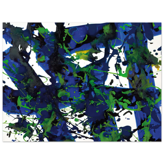 Sam Francis - Untitled  SFP94-17  SF94-032  Fine Art Poster - Default Title