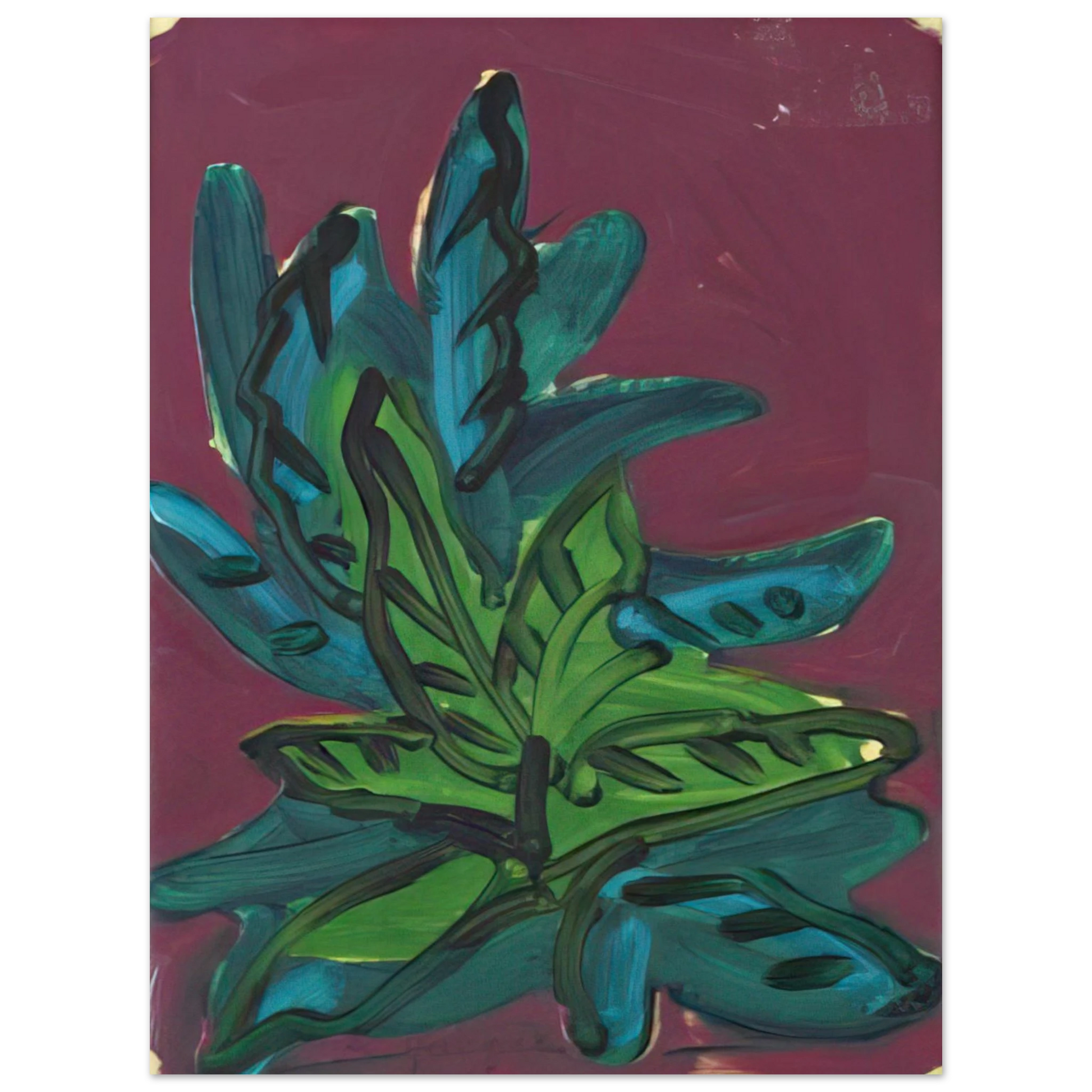 Charles Lapicque - Untitled - Fauvism, Tachisme Fine Art Poster - Default Title