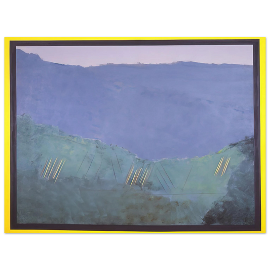Ronnie Landfield - Cheat River - 1968 Fine Art Poster - Default Title