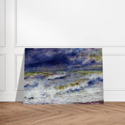 Seascape - Pierre-Auguste Renoir Brushed Aluminum Print - 70x100 cm / 28x40 inches | Pierre-Auguste Renoir Aluminum Print | Pierre-Auguste Renoir Prints