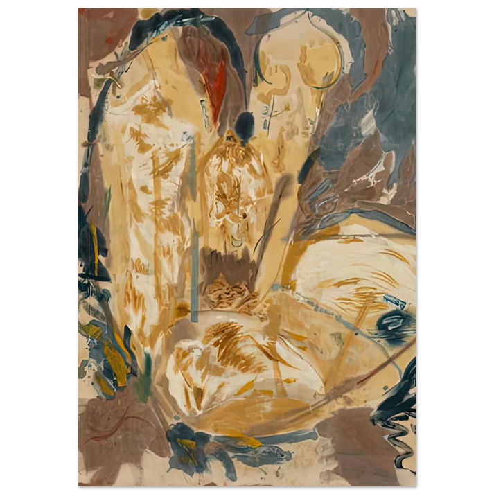 Helen Frankenthaler - Giralda, 1956- Wall Art - 60x80 cm / 24x32 inches - Fine Art Poster-canvas - -