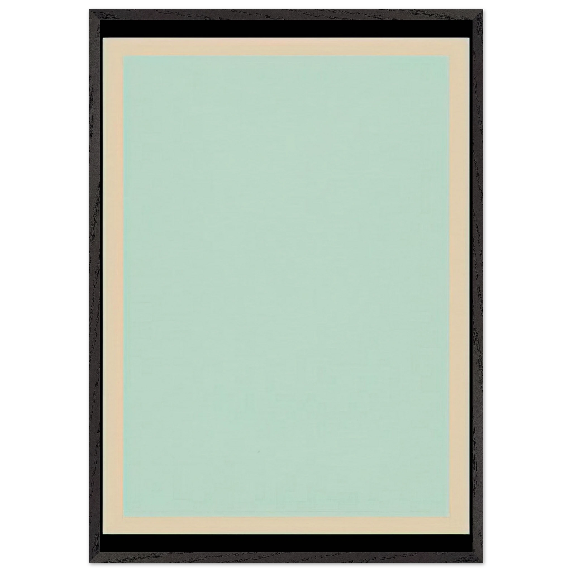 Series Painting 2 - 1966 - Ronnie Landfield Framed Art Print – Black Wooden Frame - Default Title - -Framed Art Print